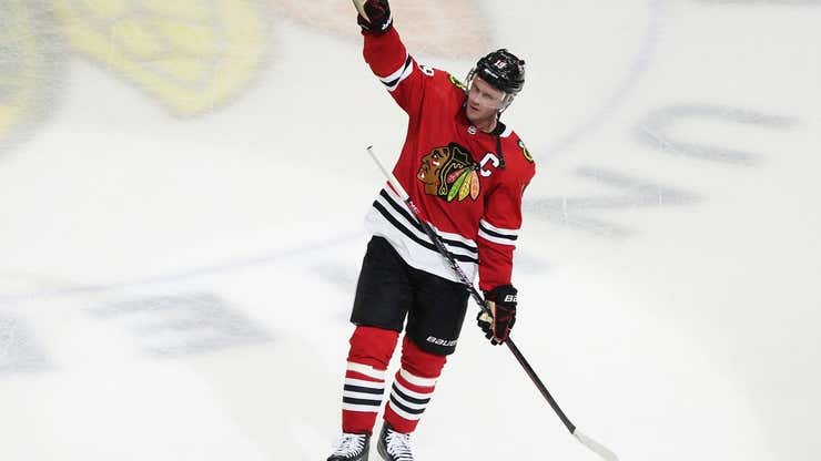 Image for Jonathan Toews 'not fully retiring' but taking 2023-24 off