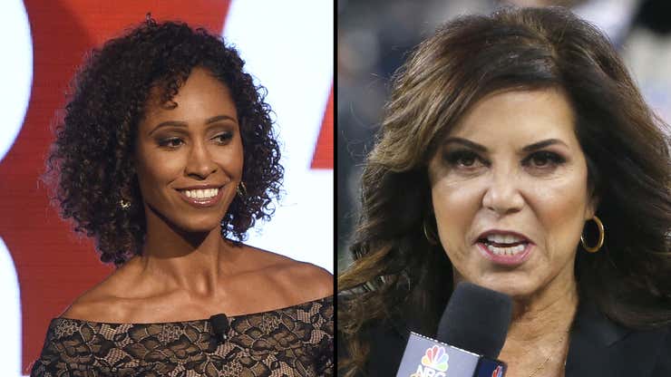 Image for Sage Steele and Michele Tafoya: A match made in delusion